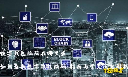 数字钱包编码在哪里查

如何查找数字钱包编码：指南与常见问题解析