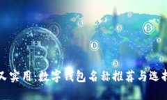 可爱又实用：数字钱包名